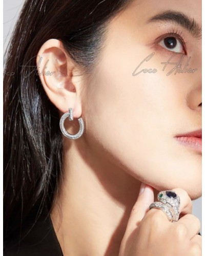 TF earrings