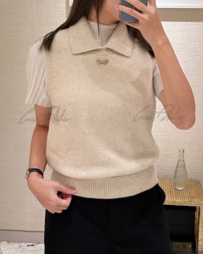 pk knitwear vest
