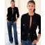  neck-point cardigan