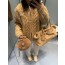 Twisted knitwear zip-up