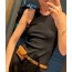 Ppoket leather Belt
