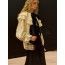 Silk frill blouse