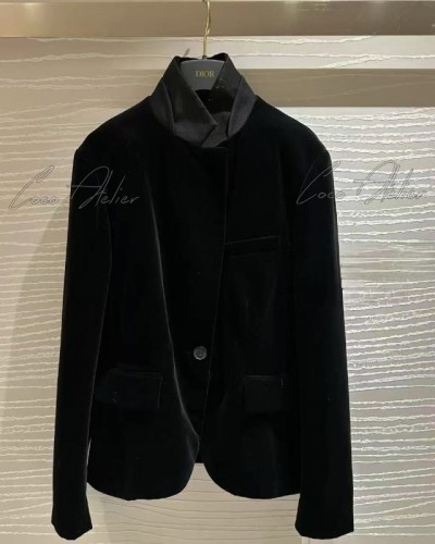 Velvet blazer