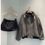 reversible fleece zip-up(+2color)
