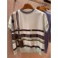 mint short-sleeved knitwear