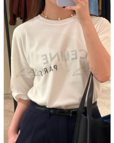 C printed T-shirt