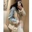 Vintage Coco padded jacket