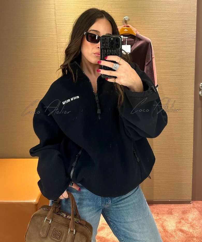 fleece zip-up
