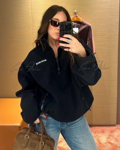 fleece zip-up