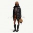 Litte hooded down long padding
