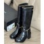 Chain long boots