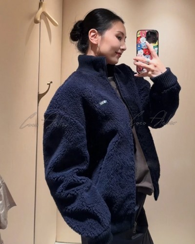 Fleece zip-up (+2color)
