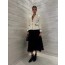 Chiffon long skirt(+2color)