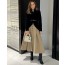 Cotton long skirt