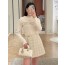 cashmere shoulder button knit