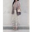 Butterfly long skirt