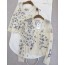 Butterfly cardigan & sleeveless shirt