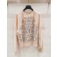 embroidered cashmere knit
