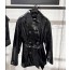 Pendant Double Leather Jacket