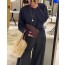 Over long-sleeved T-shirt