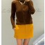 Twisted cashmere cardigan