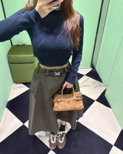 Nylon belt skirt