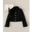 Black Tweed Jacket & Skirt