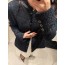 Black Half Tweed Jacket