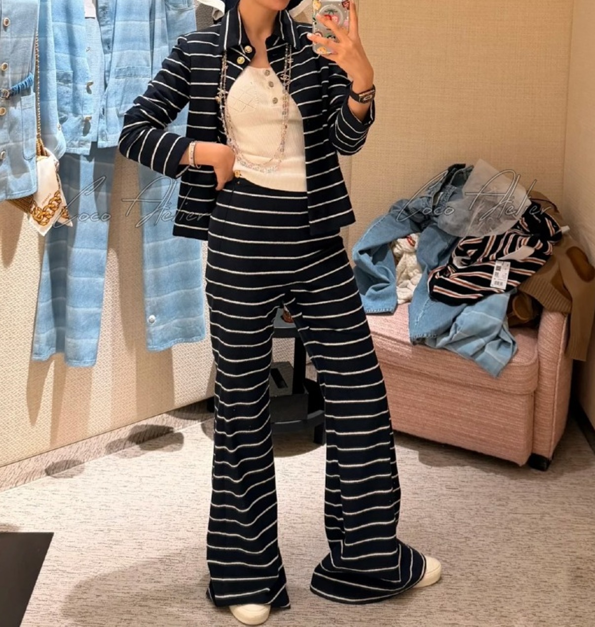 26 striped jacket