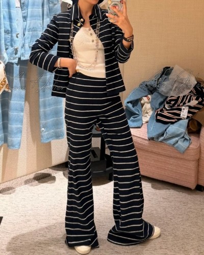 26 striped jacket