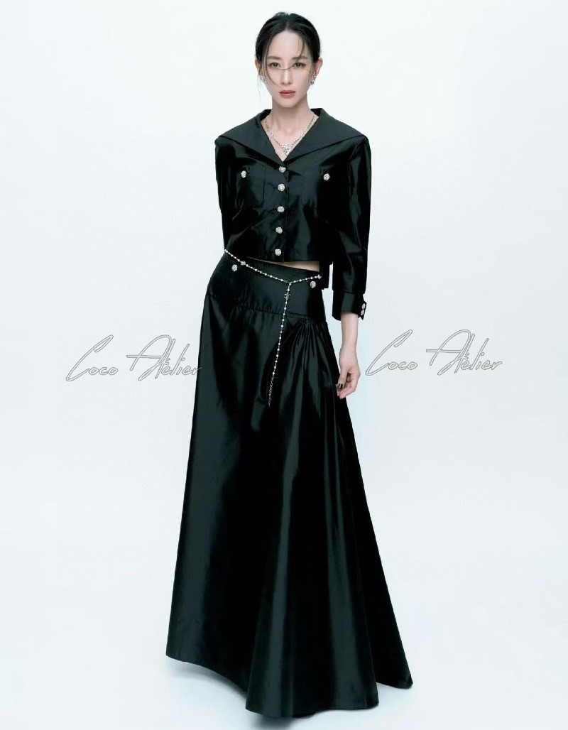 Black Silk Jacket