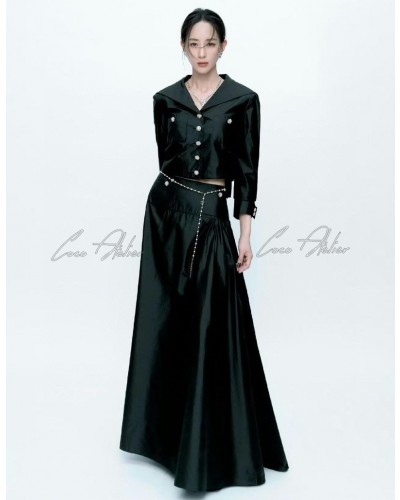 Black Silk Jacket