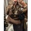 Suede hobo bag