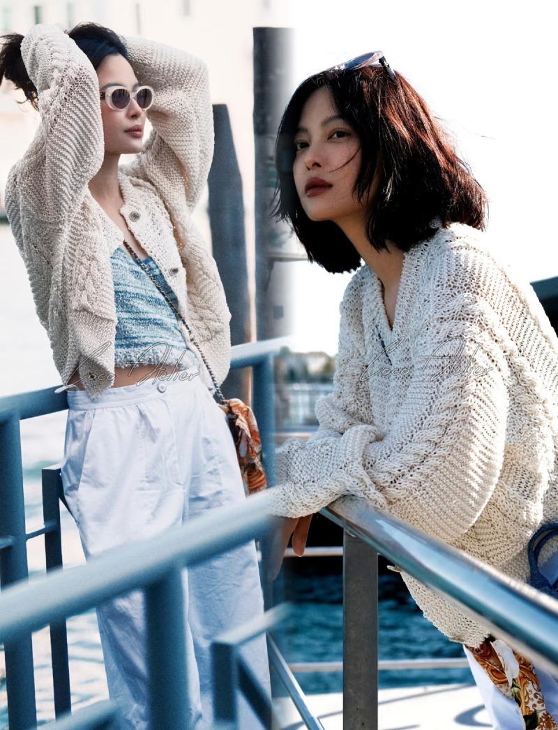 Twisted cc Cardigan