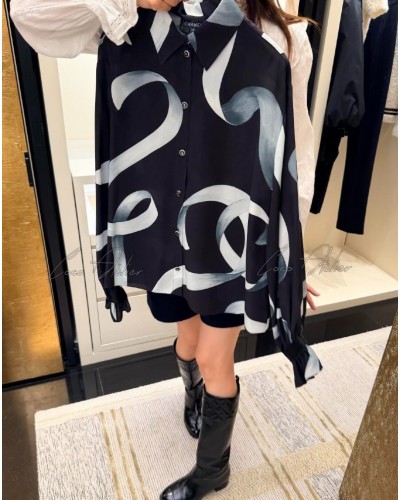 Silk Frill Blouse
