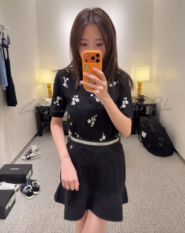 Black PK Knit