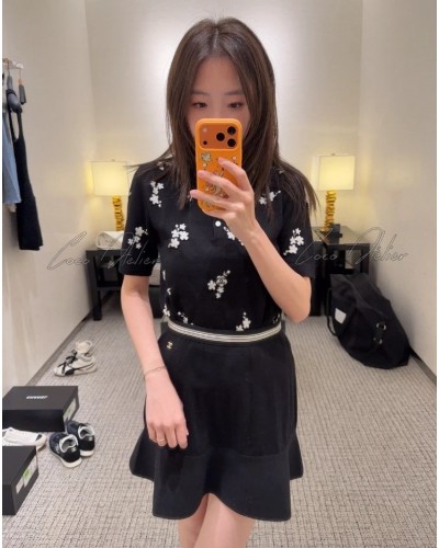 Black PK Knit