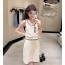 knit sleeveless& skirt(+2type)