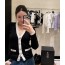 ribbed cardigan (+2color)