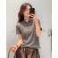 Gray pk knitwear