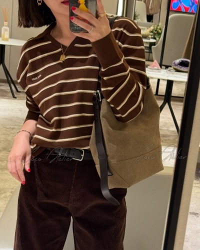 Stripe pk knitwear