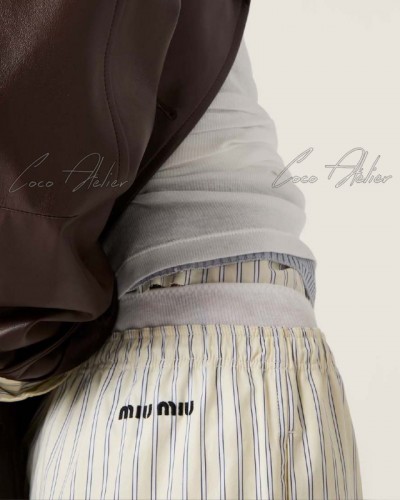 striped pants