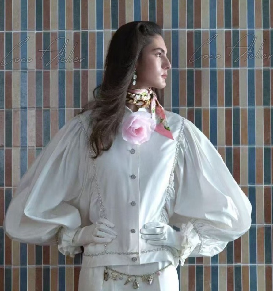 26 silk blouse