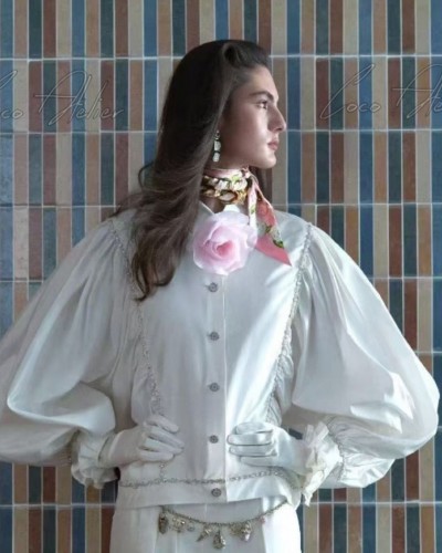 26 silk blouse