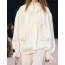 silk frill blouse
