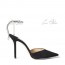Jewel strap heels