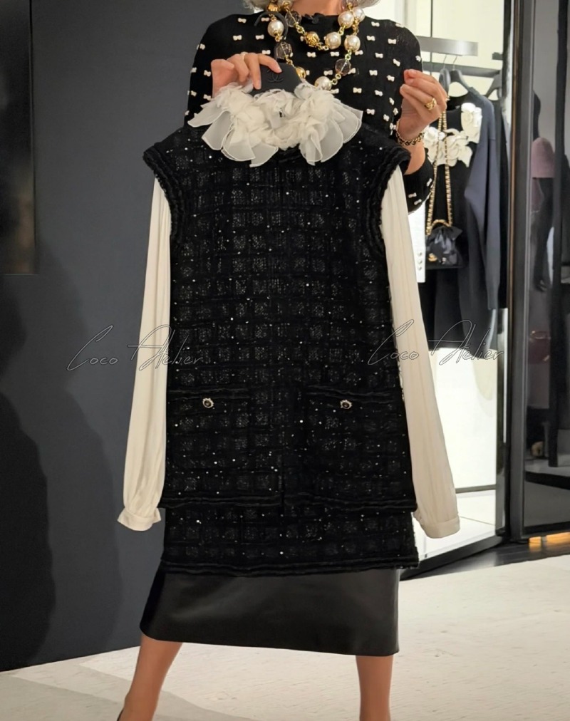 silk frill blouse