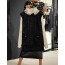 silk frill blouse