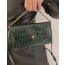 26 Crocodile Strap Clutch