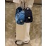 26 denim hobo mini bag